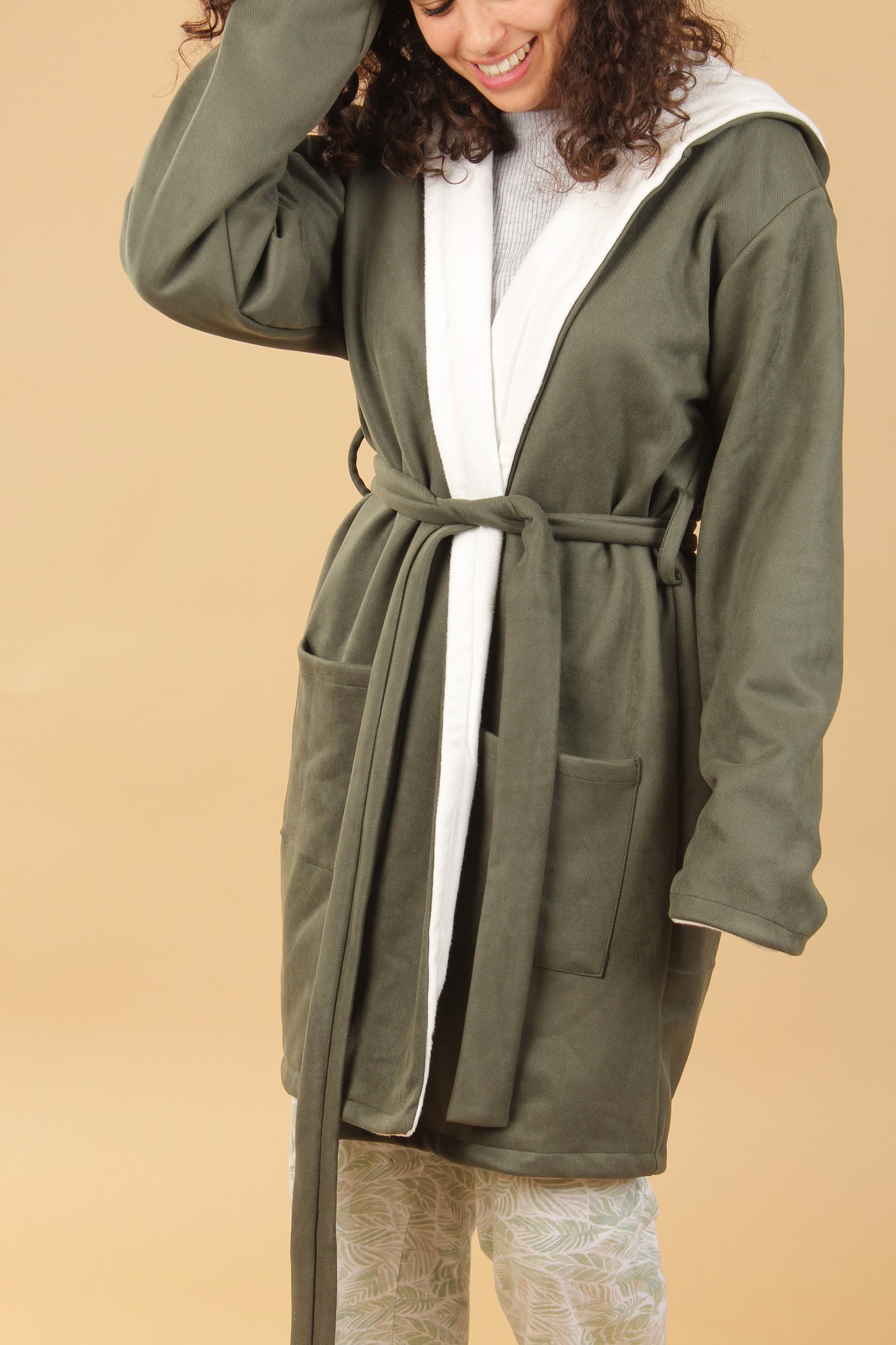 Olive Unisex Robe