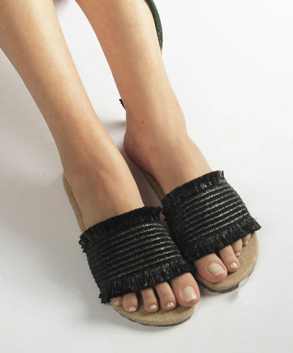 Namos Raffia Black