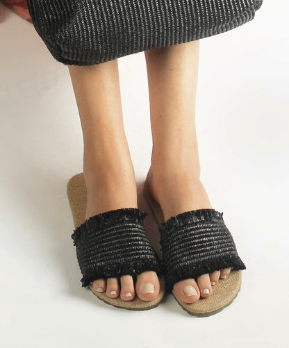 Namos Raffia Black