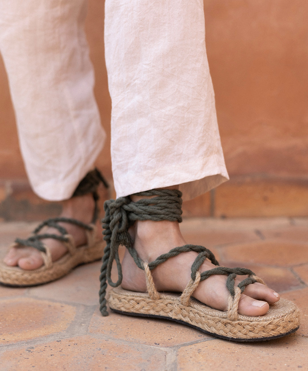 Three Swirl Sandals