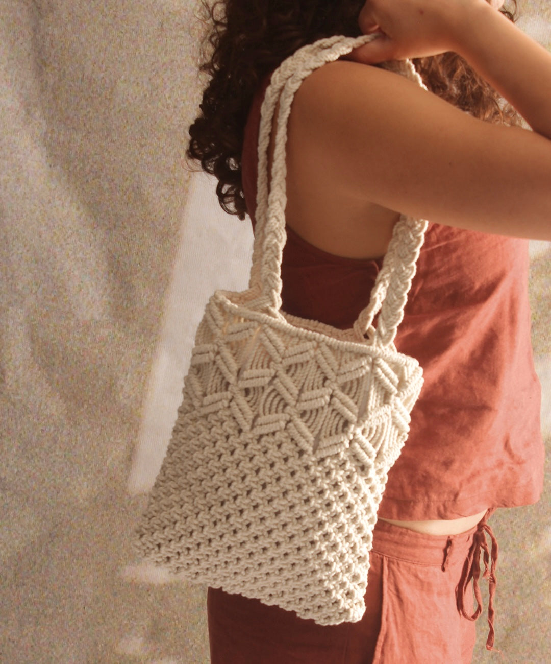 Mini Messenger Tote