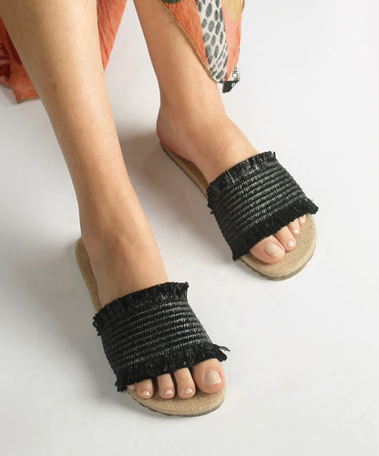 Namos Raffia Black