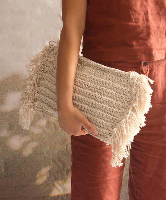 Knit Clutch