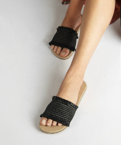 Namos Raffia Black
