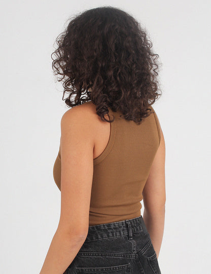 Havane Ribbed Tank