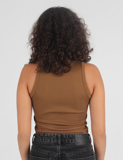 Havane Ribbed Tank