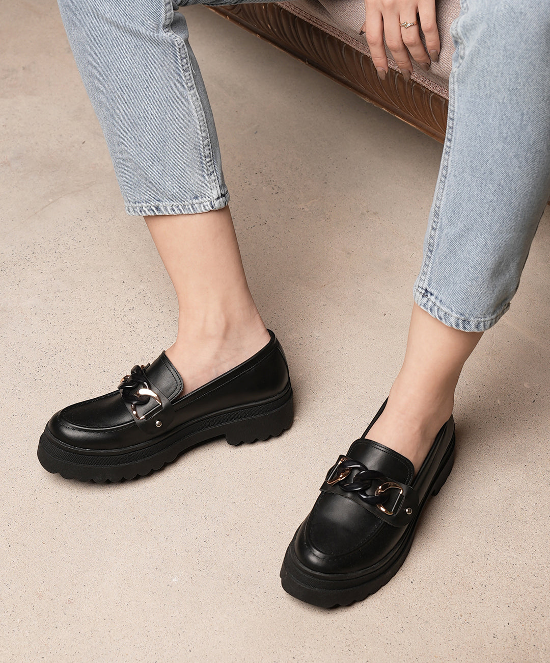 Black Versatile Loafers