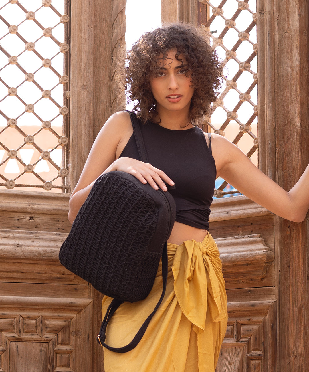 Macrame Backpack