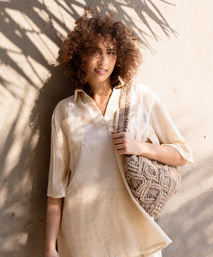 Shoulder Macrame Bag