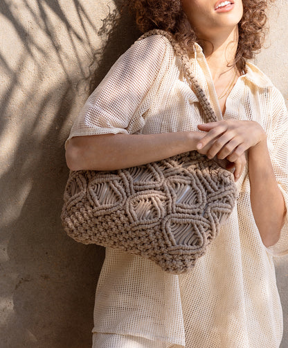 Shoulder Macrame Bag