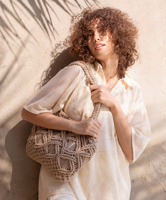Shoulder Macrame Bag