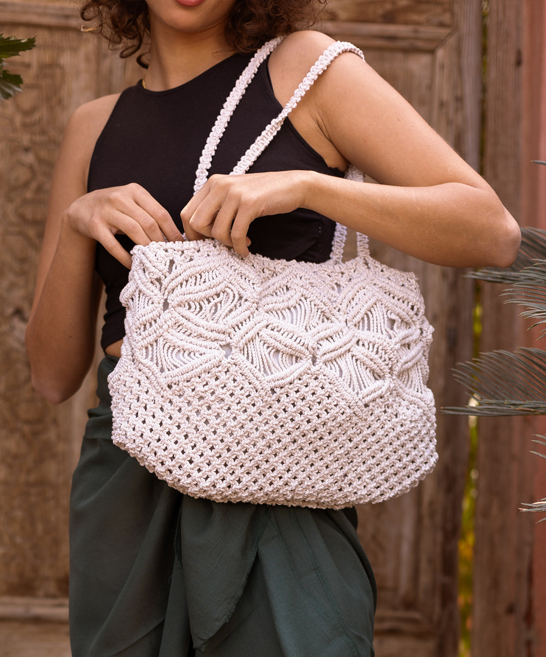 Shoulder Macrame Bag