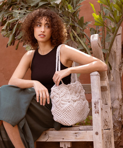 Shoulder Macrame Bag