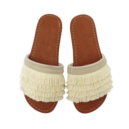 Fringe Slides White