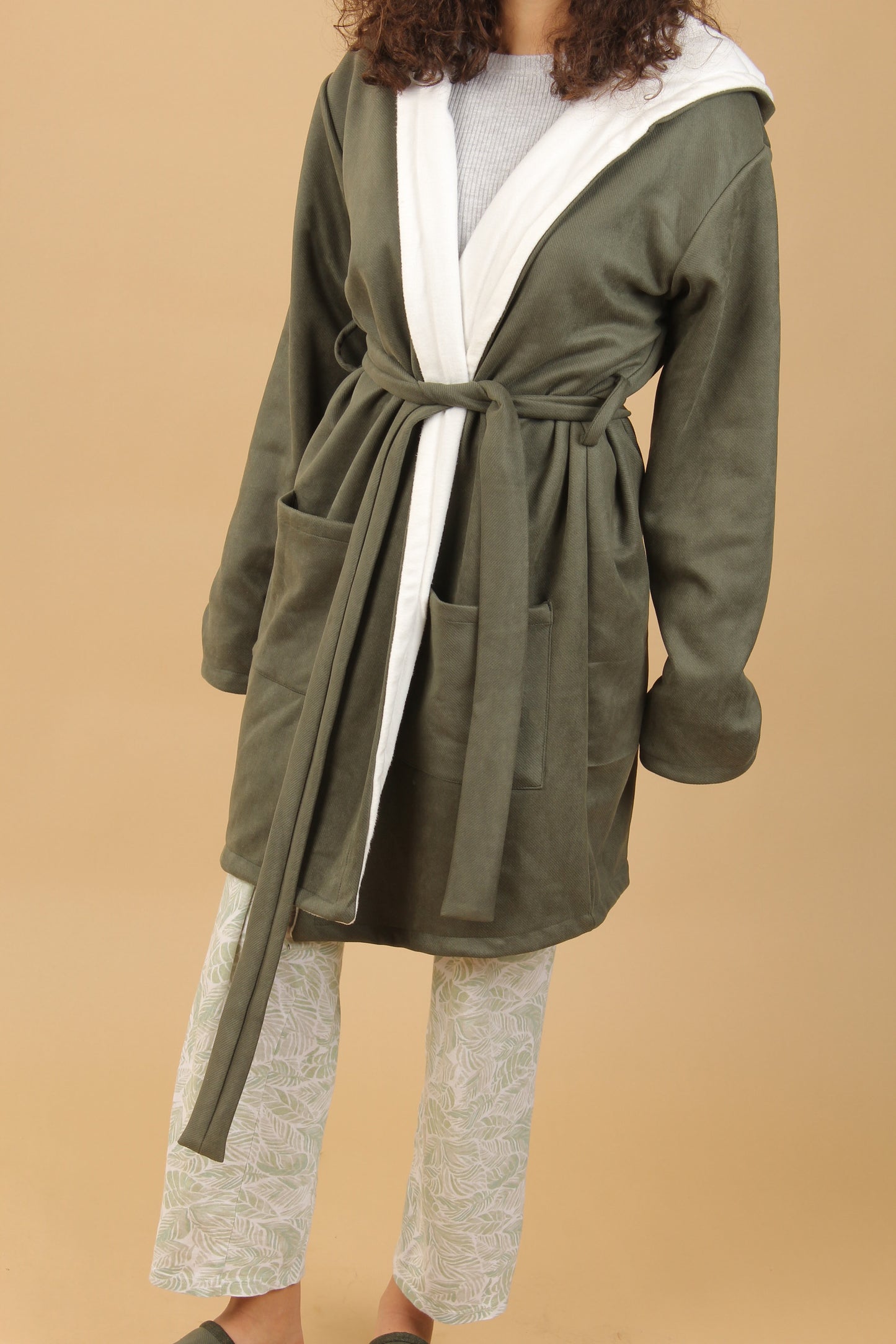 Olive Unisex Robe